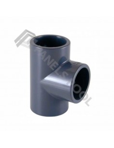 Te PVC 90º 50mm encolar