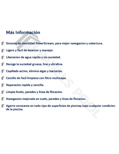 Robot limpiafondos automatico DOLPHIN...